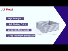 Mo 1 Puro Moly Boat Molibdeno Crucibile Dimensioni personalizzate Superficie lucidata