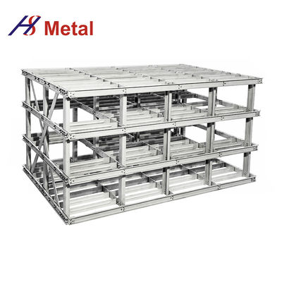 ASTM B387 High Temperature Furnace Molybdenum Parts Rack For Vacuum Furnace
